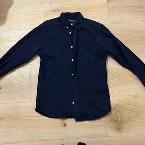 Jack and Jones Navy Casual Button Down Shirt